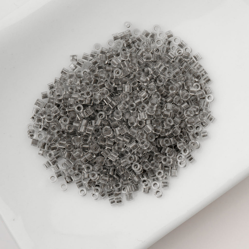 Cylin Bead 11/0 25g Bag Glow in Dark - Grey