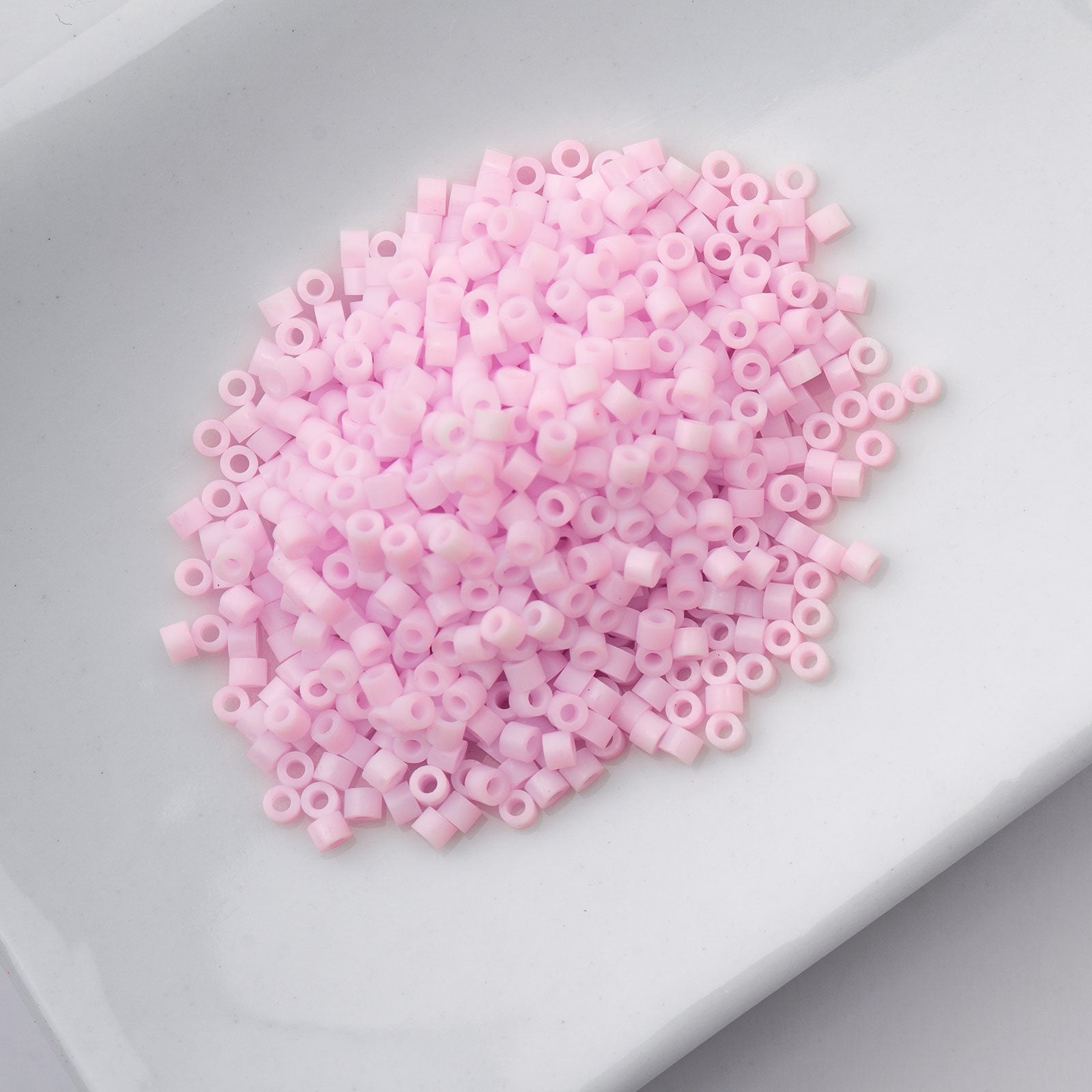 Cylin Bead 11/0 25g Bag Matte Macaron - Pink Cotton Candy