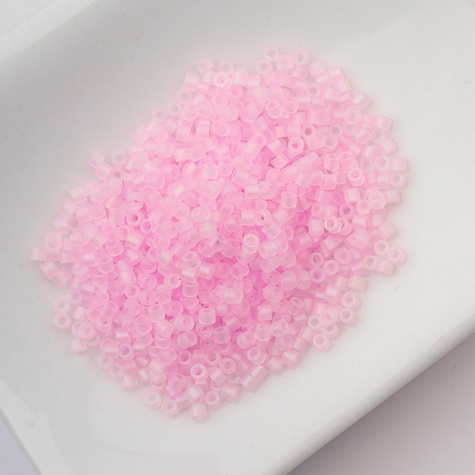 Cylin Bead 11/0 25g Bag Matte Macaron AB - Baby Pink