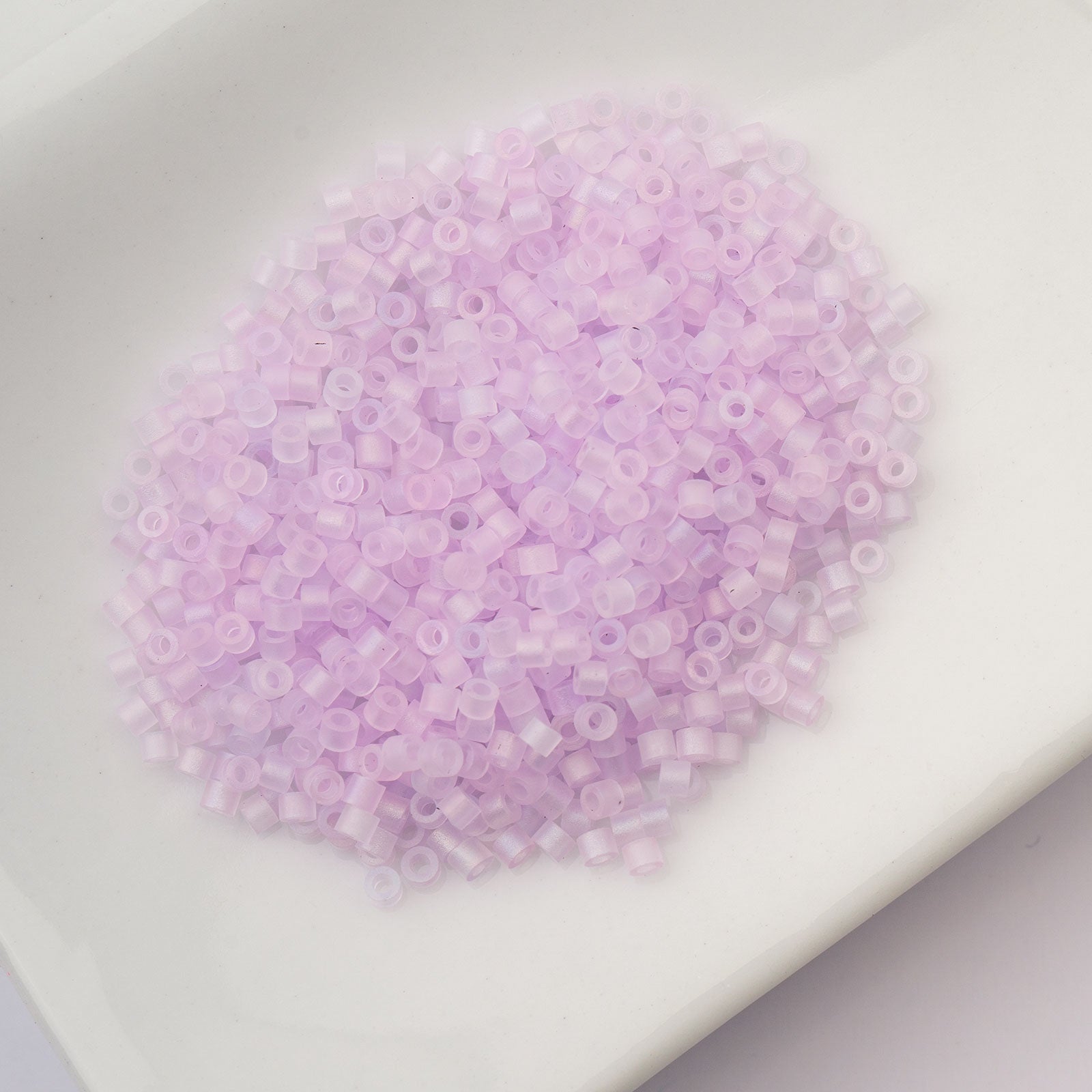 Cylin Bead 11/0 25g Bag Matte Macaron AB - Lilac Frost