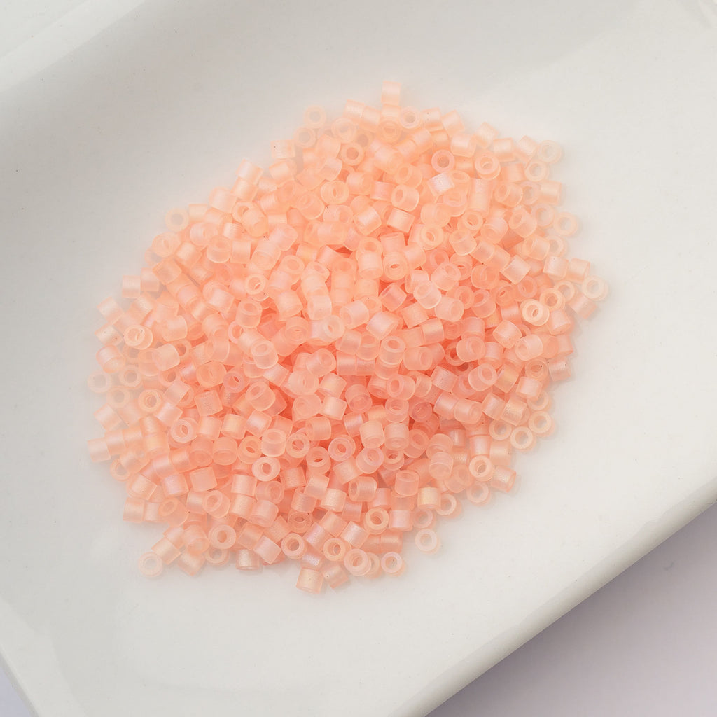 Cylin Bead 11/0 25g Bag Matte Macaron AB - Light Tangerine