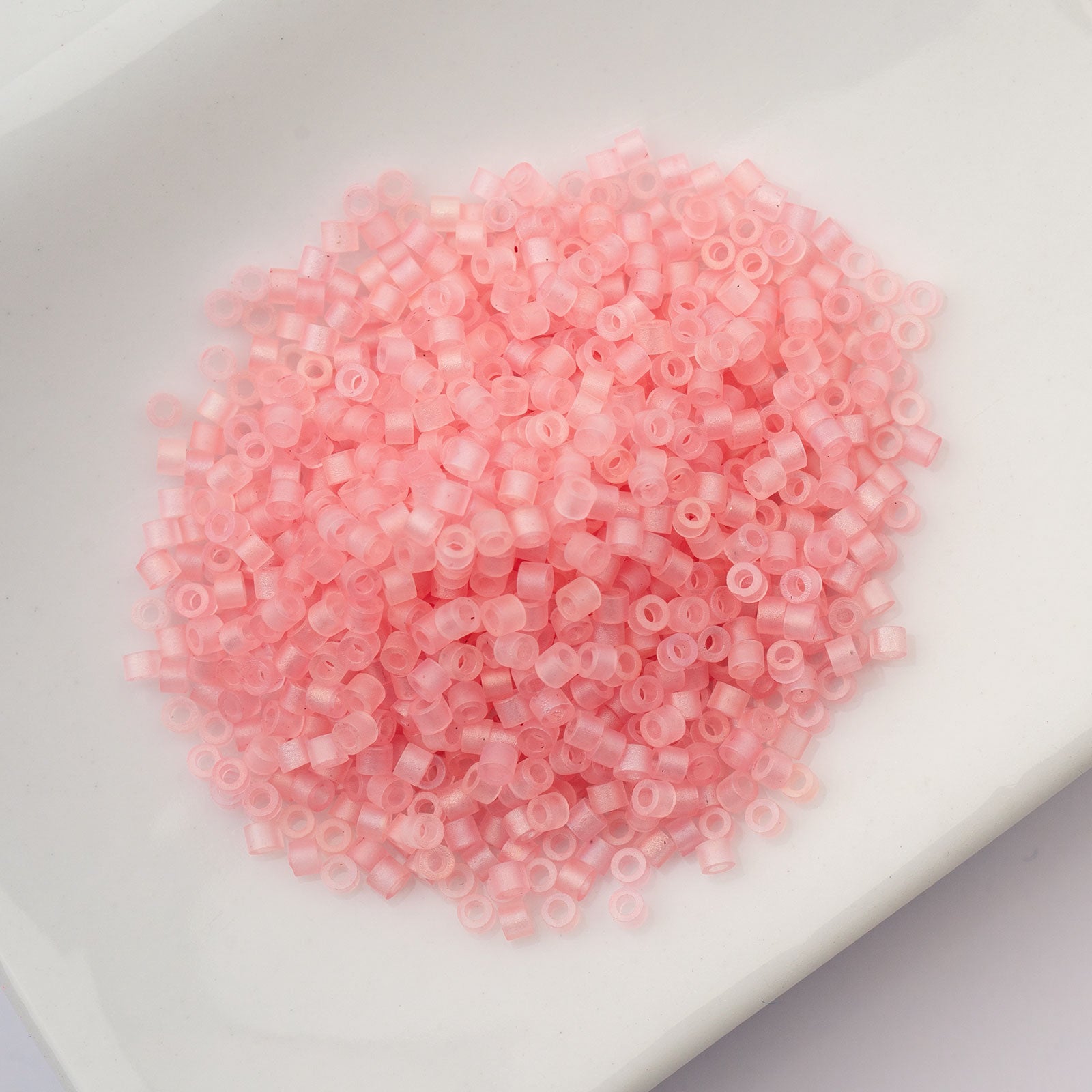 Cylin Bead 11/0 25g Bag Matte Macaron AB - Light Coral