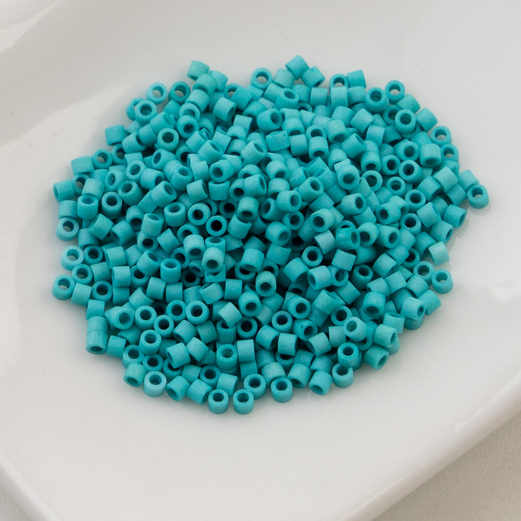 Cylin Bead 11/0 25g Bag Turquoise Green
