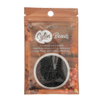 Cylin Bead 11/0 25g Bag Black Matte