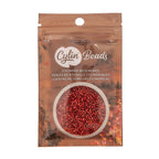 Cylin Bead 11/0 25g Bag Red S/L