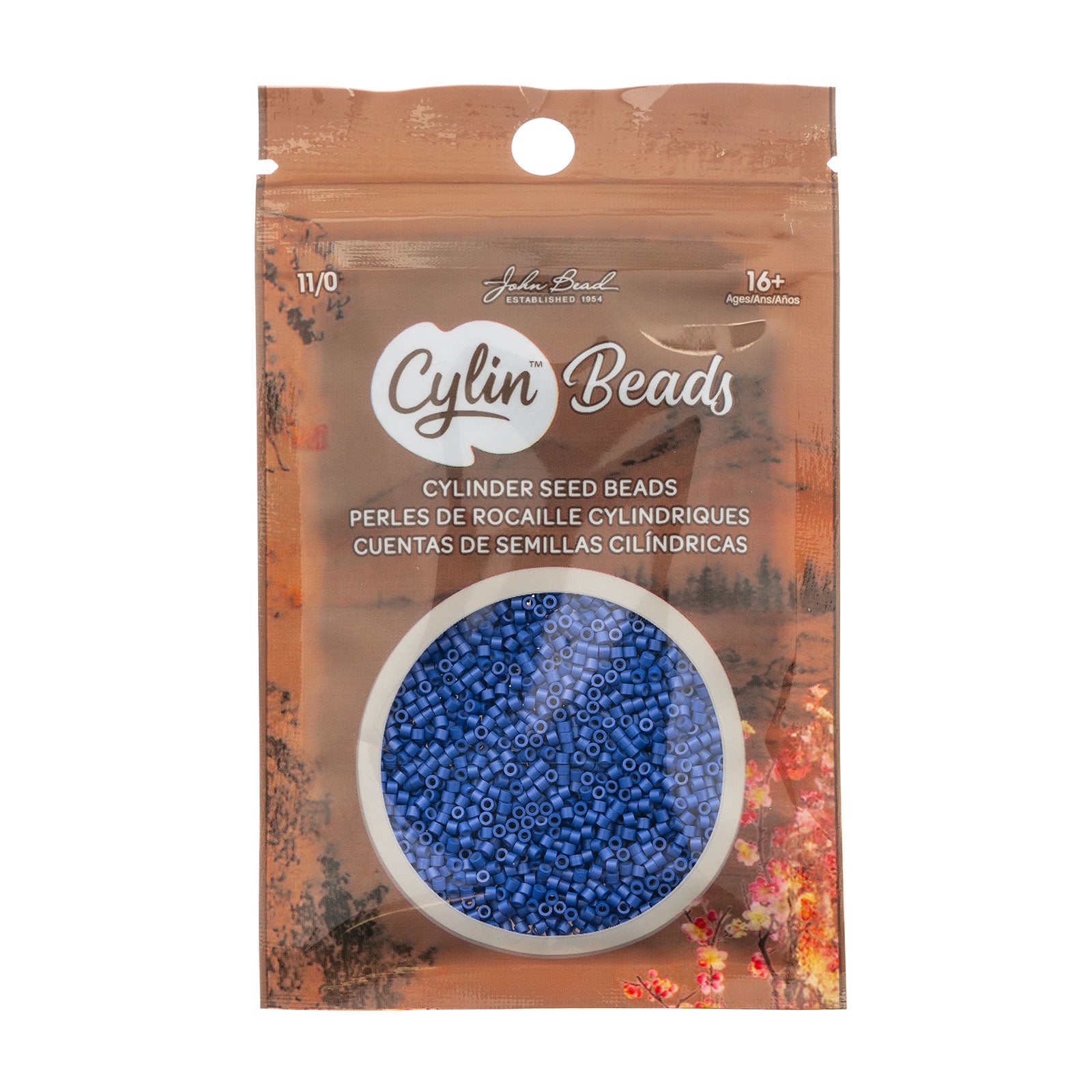 Cylin Bead 11/0 25g Bag Opaque Royal Blue