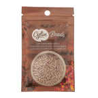 Cylin Bead 11/0 25g Bag Matte Macaron - Oat Milk