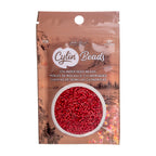 Cylin Bead 11/0 25g Bag Dark Red Matte