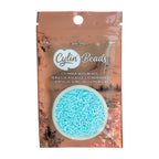 Cylin Bead 11/0 25g Bag Matte Macaron - Blue Turquoise