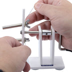 Tassel Maker, 7 mm O.D. / 0.275 in, pegs, adjustable size from 9.7 cm / 3.8 in, to 2.5 cm / 0.98 in